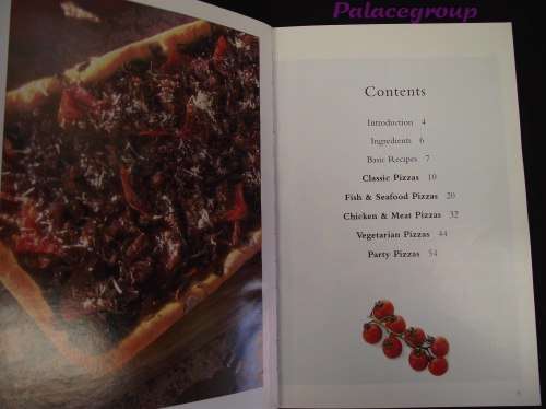 Pizzas, Quick & Easy, +30 Recipes, Pg 120, Paperback, A5