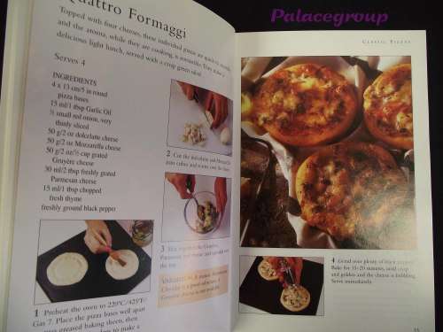 Pizzas, Quick & Easy, +30 Recipes, Pg 120, Paperback, A5