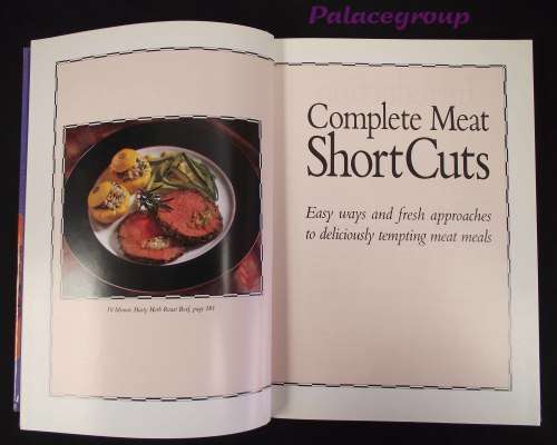 Complete Meat Shortcuts, 260Recipes, 192pg, Hardcover, A4