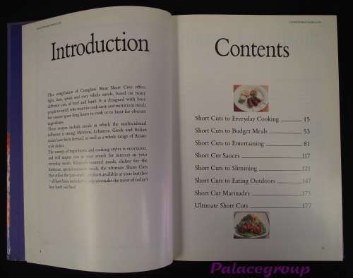Complete Meat Shortcuts, 260Recipes, 192pg, Hardcover, A4