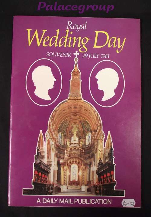 Royal Wedding Souvenir - 29 July 1981, 49pg, Paperback, A4