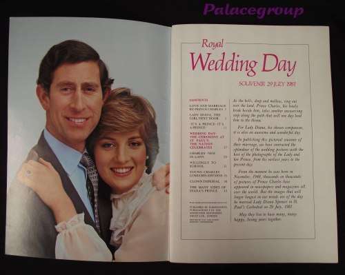 Royal Wedding Souvenir - 29 July 1981, 49pg, Paperback, A4