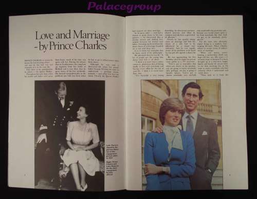 Royal Wedding Souvenir - 29 July 1981, 49pg, Paperback, A4