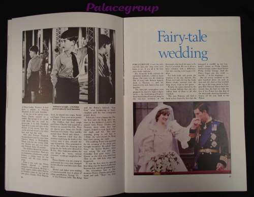 Royal Wedding Souvenir - 29 July 1981, 49pg, Paperback, A4