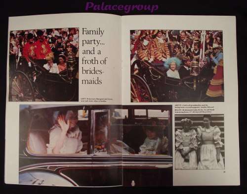Royal Wedding Souvenir - 29 July 1981, 49pg, Paperback, A4