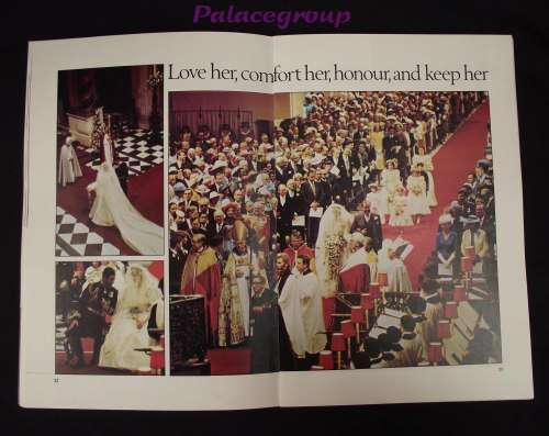 Royal Wedding Souvenir - 29 July 1981, 49pg, Paperback, A4