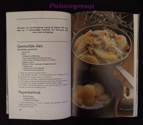 Kos Vir Die Kampeerder, Erina Bezuidenhout, Harde Band, 184bl, 220 Resepte, A5