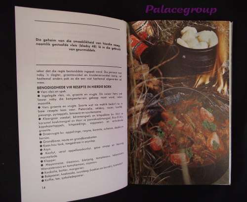 Kos Vir Die Kampeerder, Erina Bezuidenhout, Harde Band, 184bl, 220 Resepte, A5