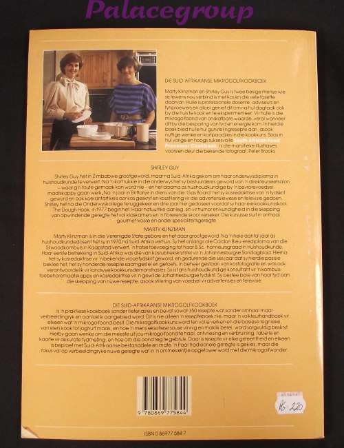 Die Suid-Afrikaanse Mikrogolf Kookboek, Shirley Guy and Marty Klinzman, 350 Resp, 152 Bl, Sagteband