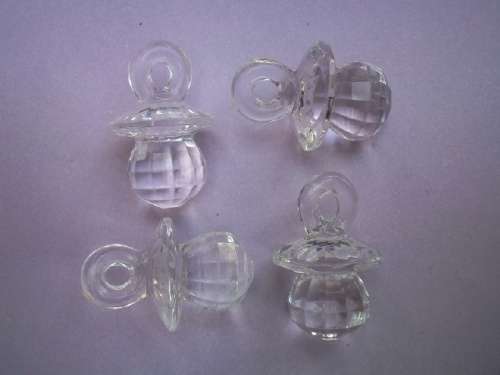 Dummy Shapes, Acrylic, Clear, 21mm, 4pc