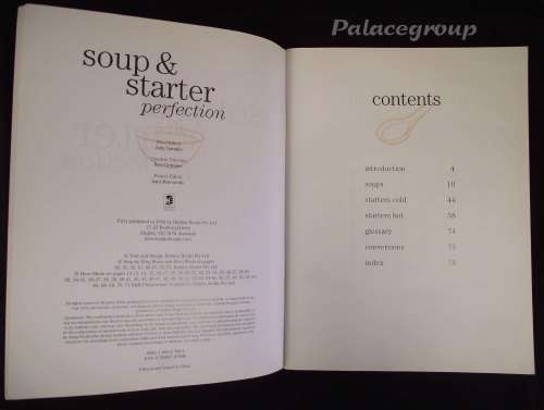 Soup and Starter Perfection, Delicious Step-By-Step Recipes, The Hinkler Kitchen, 80Pg, PB, A4