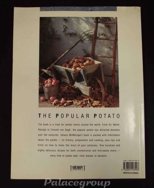 The Popular Potato, Best Recipes Valwyn McMonigal, 96 Pg, 180 Recipes, Paperback, A4