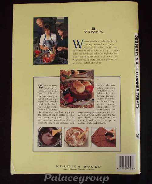 Desserts And After Dinner Treats, New Step By Step, Full Colour, 112 Pg, +100 Recipes, Paperback, A4