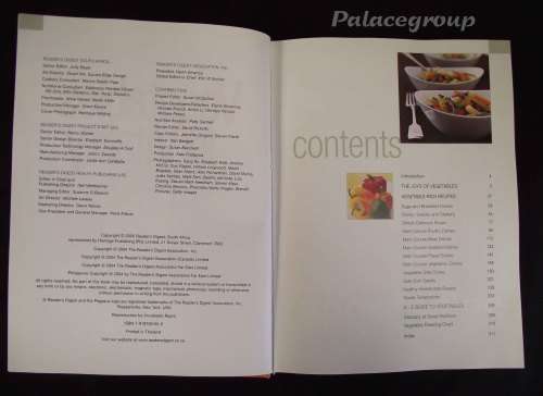 Vegetasbles For Vitality - Reader`s Digest, Boost Your Health, 320 Pg, 240 Recipes, Hard Back, A4