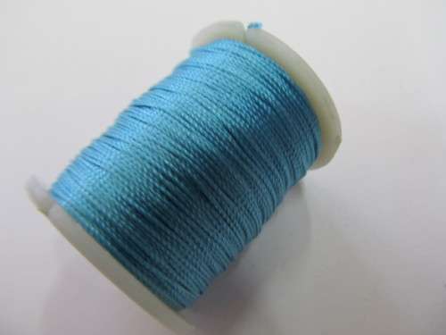 Stringing Material, Jewellery Line, Turquoise, 0.04mm, ±20 Meter / 1 pc