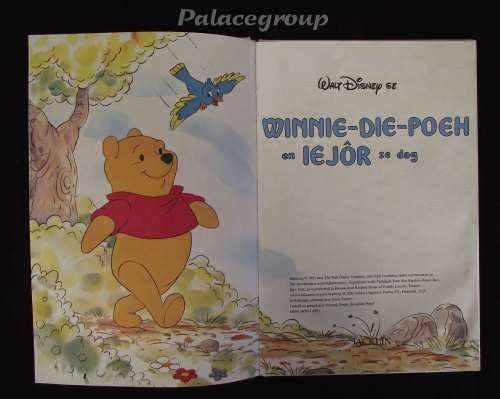 Walt Disney Se Winnie - Die - Poeh En Iejôr Se Dag, 1983, Hardeband, A5