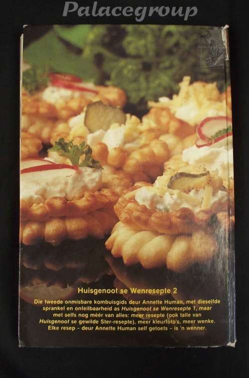 Huisgenoot Wenresepte 2, Anette Human, 320 Resepte, 239 Bladsye, Hardeband, A4