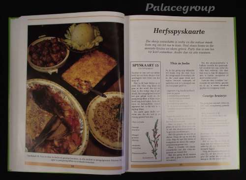 Spyskaarte Vir Elke Seisoen, Annette Human, 56 Spyskaarte, 280 Resepte, 176 Bladsye, A4