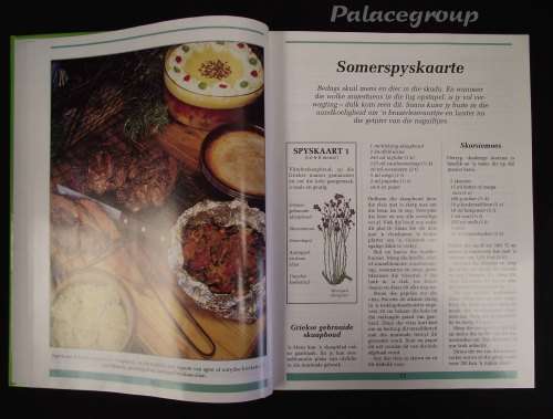 Spyskaarte Vir Elke Seisoen, Annette Human, 56 Spyskaarte, 280 Resepte, 176 Bladsye, A4