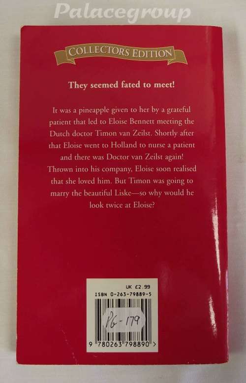 Mills & Boon, Pineapple Girl, Betty Neels, Collector`s Edition, Good Cond.