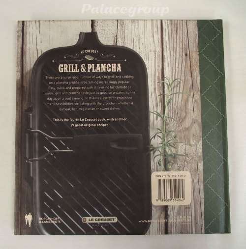 Grill & Plancha - Le Creuset, Original And Traditional Recipes, 72 Pages, 29 Recipes, Hard Cover,