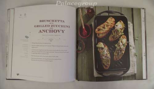 Grill & Plancha - Le Creuset, Original And Traditional Recipes, 72 Pages, 29 Recipes, Hard Cover,