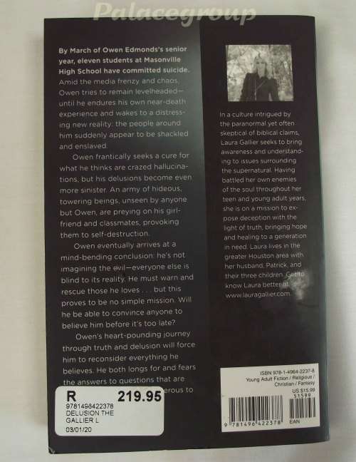 The Delusion - We All Have Our Demons, Laura Gallier, 321 Pg, Paper Back, +A5