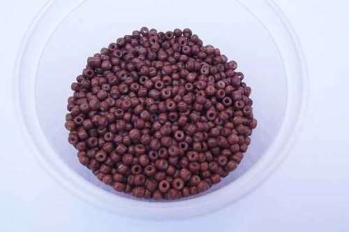 Glass Beads, Seedbeads, Brown, 12gr, 8/0