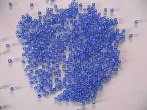Glass Beads, Seedbeads, Blue, 12gr, 8/0