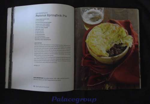 Springbok Kitchen, Celebrating The Love Of Food, Family & Rugby, 56 Recipes, 144 Pages, P/B, +A4