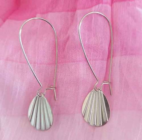 Earrings, Nickel Dangle Earrings, 52mm, 2pc