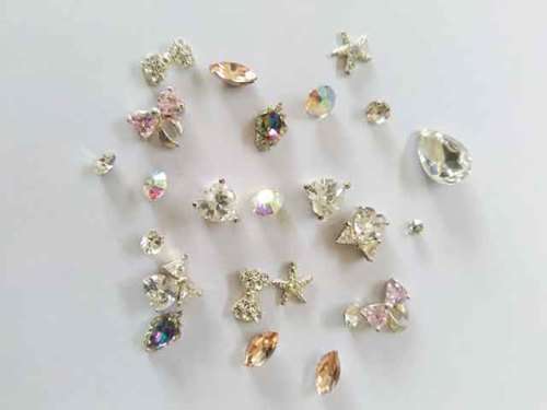 3D Nail Art, Random Design, 2pc