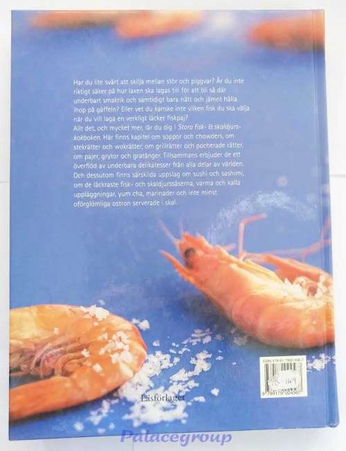 Stora Fisk Och Skaldjurs Kokboken, (Great Seafood Cookbook) Full Colour, 304 Pg, +320 Rec, HC, +A4