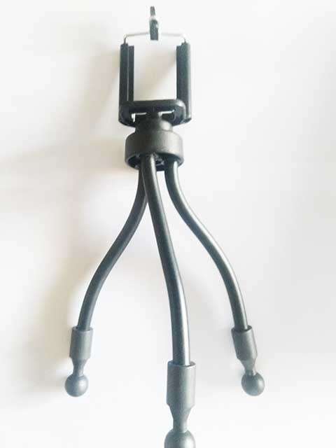 Mobile Phone Tripod, 29cm High, Black, Compatable With 99% Of Mobile Phones