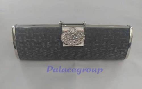 Silver Grey Small Clutch Evening Bag With Inner Zipped Pouch, Size 255mm x 80mm, See Photos....