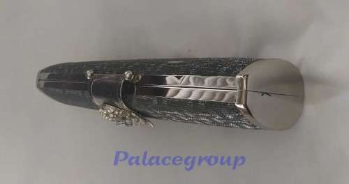 Silver Grey Small Clutch Evening Bag With Inner Zipped Pouch, Size 255mm x 80mm, See Photos....