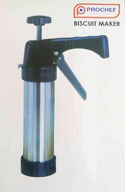 Biscuit Maker Prochef Kitchen Collection, 8 Icing Nozzles, 8 Cookie Press Shapes, 1 Set