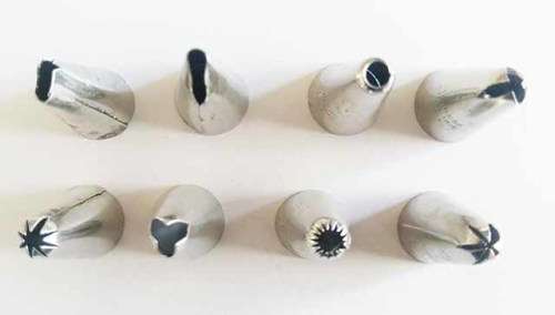 Biscuit Maker Prochef Kitchen Collection, 8 Icing Nozzles, 8 Cookie Press Shapes, 1 Set