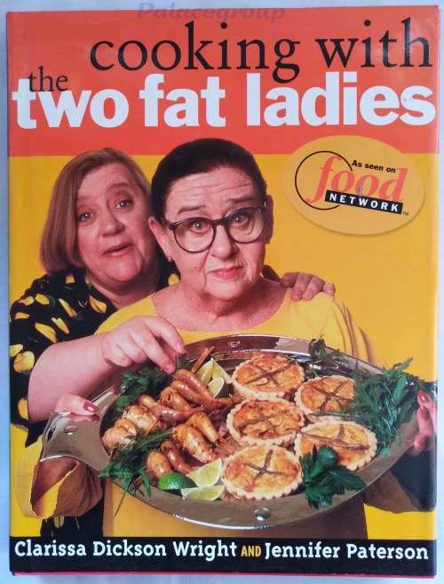 Cooking With The Two Fat Ladies, Full Colour Photo`s, 1996, 100 Recipes, 192 Pages, Hardcover, +A4