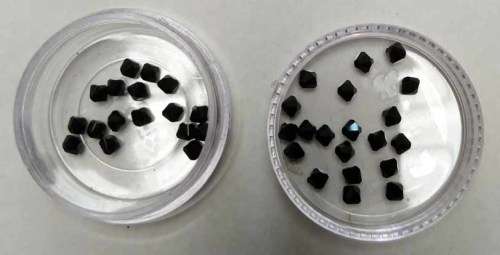 Swarovski Crystal Bicone, Black, 4mm, 1pc