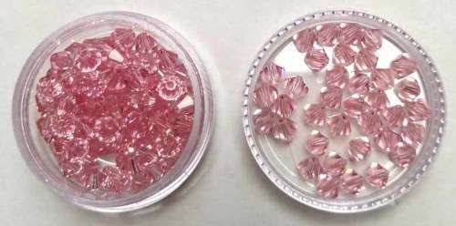 Swarovski Crystal Bicone, Pink, 5mm, 1pc