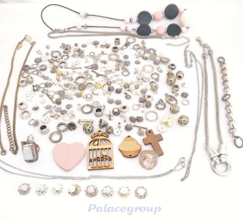 1 Lot Of Redundant, Broken and Bruised, Beading and Jewellery Items, See Photo`s, Weight 1.18kg
