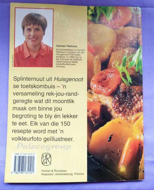 Huisgenoot, Rand-Rekkers, Carmen Niehaus, Volkleur Fotos, 150 Resepte, 80Bl, Sagteband,+ A4
