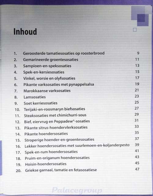 Lekker & Vinnig, Reeks 8, Sosaties, Volkleur Fotos, 20 Resepte, 48Bl, Sagteband, +A4