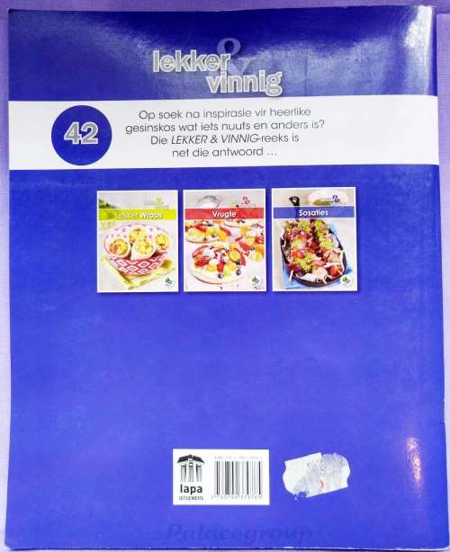 Lekker & Vinnig, Reeks 8, Sosaties, Volkleur Fotos, 20 Resepte, 48Bl, Sagteband, +A4