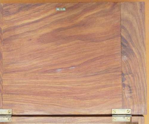 Vintage Imbuia Jewellary Kist / Box, 34cm x 23cm x 10cm. See Photos Below