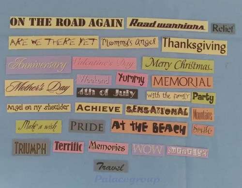 Paper Crafts Scrapbooking And Card Making Items As Per List Bellow, See Photos