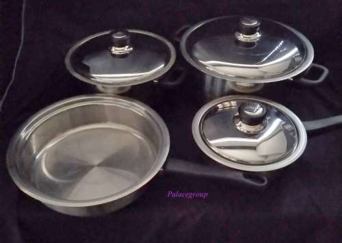 Artisan Fine Quality Cookware Set, 7pc, Display Item, See Photo`s For More Info