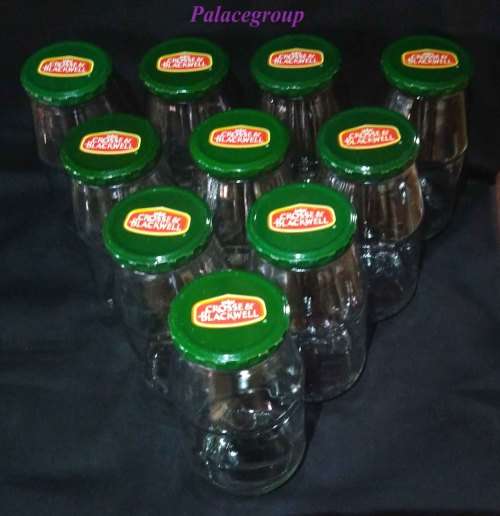20 x Clear Glass Jars With Lids, Used Mayonnaise Bottles, See Description And Photo`s Below, 1pc