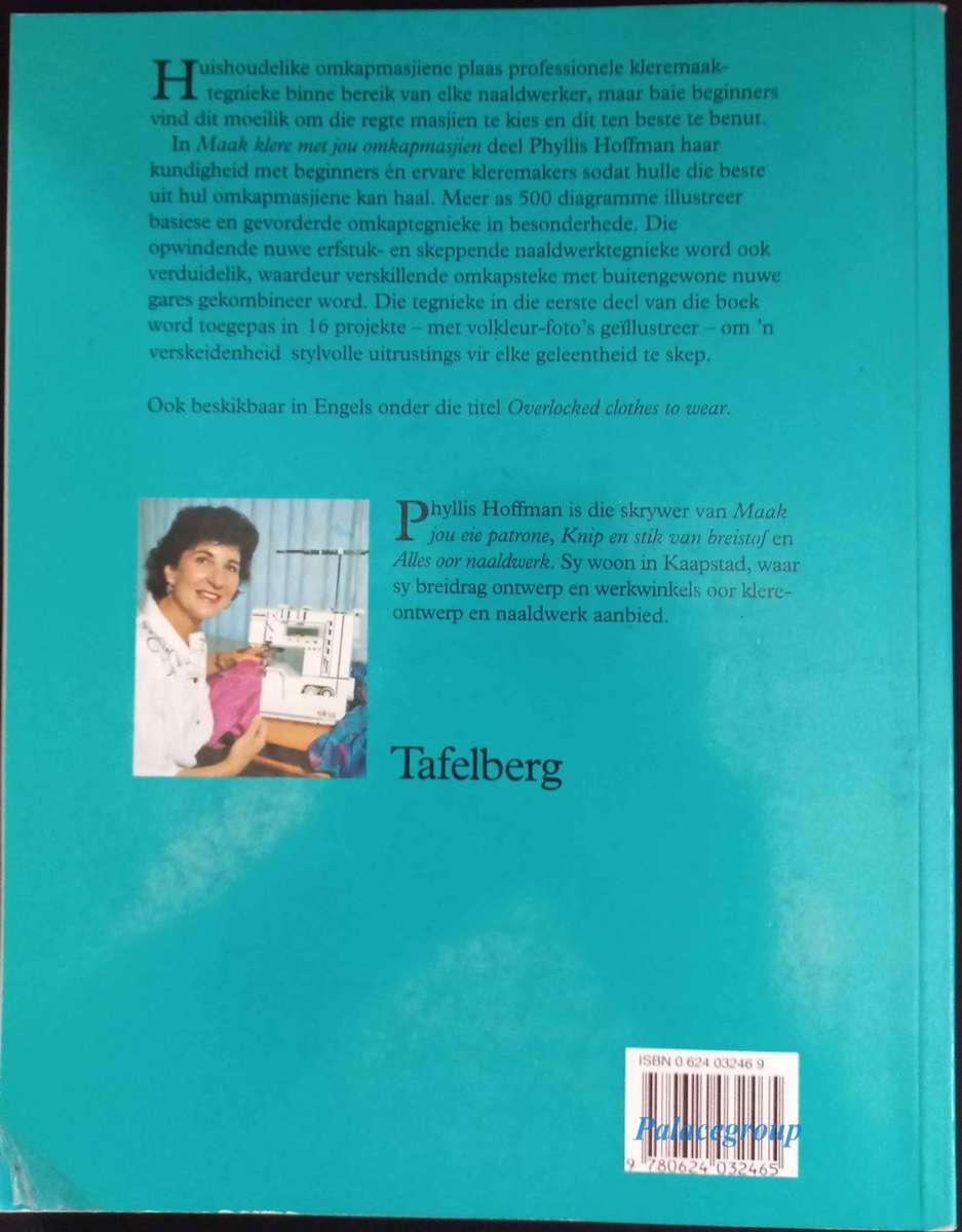 Maak Klere Met Jou Omkapmasjien, Phyllis Hoffman, Kleur Fotos, Bl 120, +A4, Sagte band